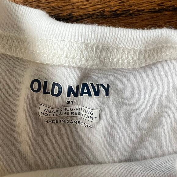 Bundle of Old Navy Comfy Rainbow Floral Short Sleeve Girl's PJ Sets - 3T - Picture 3 of 5